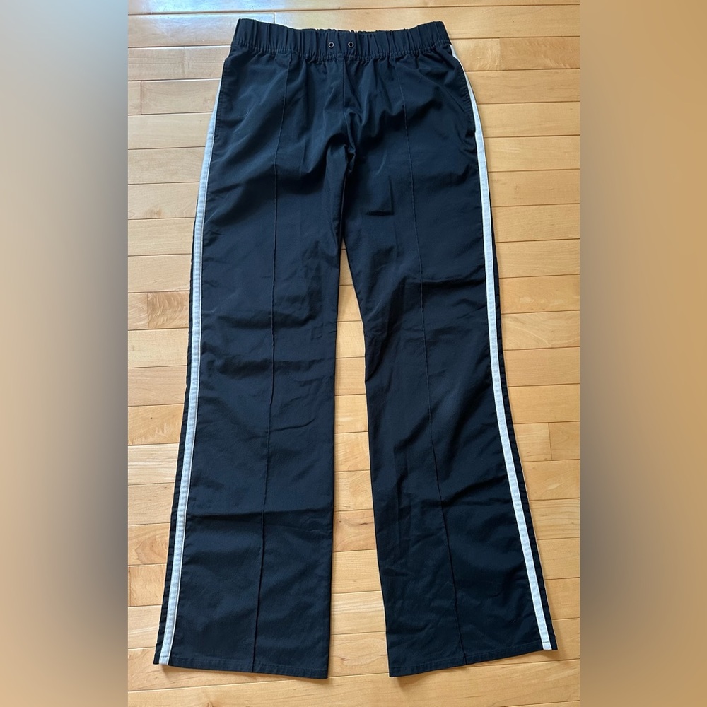 Express Jeans VINTAGE black joggers with white side stripes